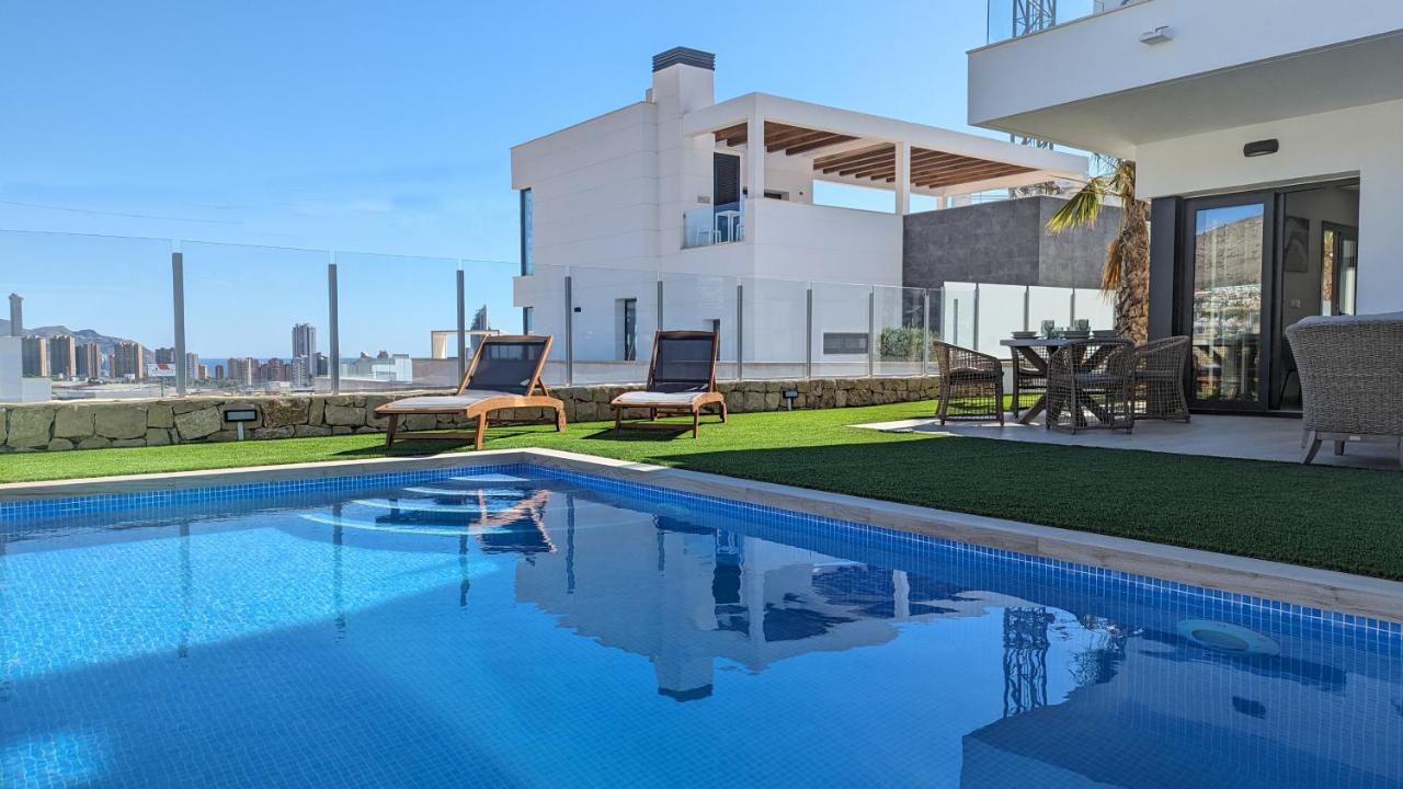 Panoramic Pool & Mountains House Apartment Finestrat Exterior photo